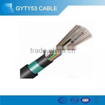 48 core optical fiber cable with corrugated steel tape GYTY53