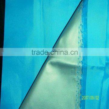 Silver Coated Taffeta Fabric ,car cover fabric