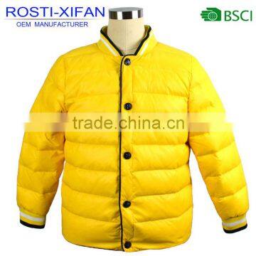 Warm Winter Kids Duck Down Feather Jacket for Children