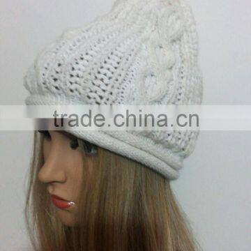 custom knitting pattern cable hat