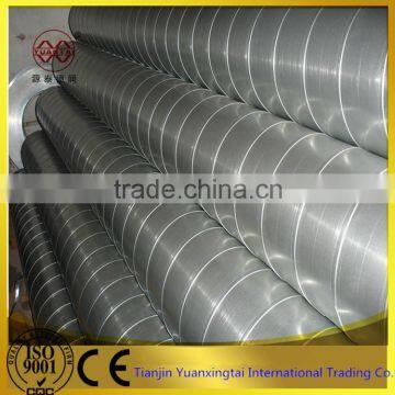 Oiled black structural large outside diameter pipe spiral steel weld pipe