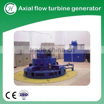 Kaplan turbine permanent magnet generators