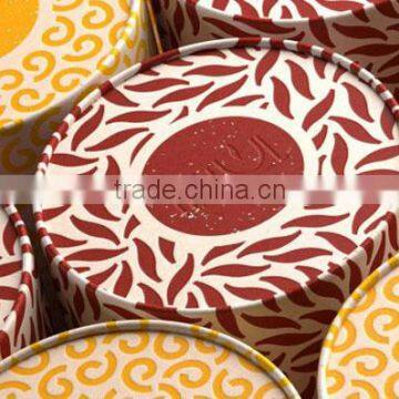 competitive price cylinder cardboard boxes packaging for cookies