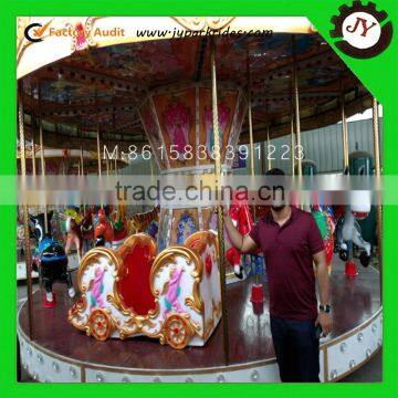 Children theme park ride kids ride used carousel horse for sale