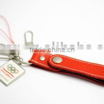 fancy leather mobile phone strap