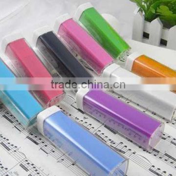 universal USB output 5V/1A 2200mAh power bank