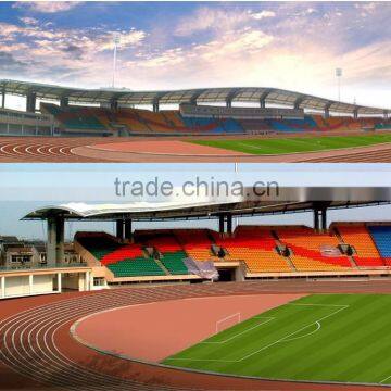 PVC tensile fabric architecture membrane structure for Sport center Stadium and big-span Gymnasium