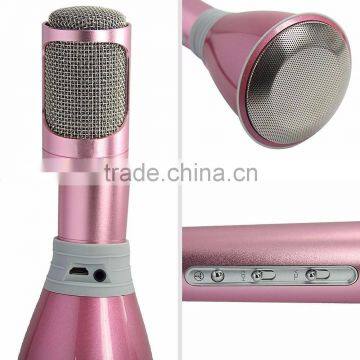 Wireless Bluetooth Speaker Microphones Bluetooth Mic for Ktv tv Mobile Phone photo-4