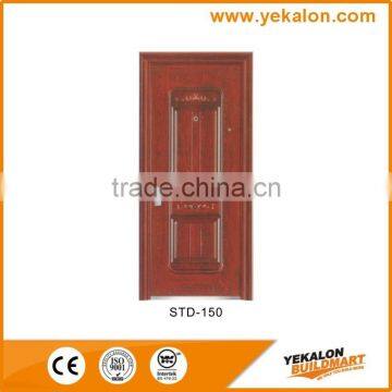 Yekalon STD-150 Frosted heat transfer security price of stainless steel door