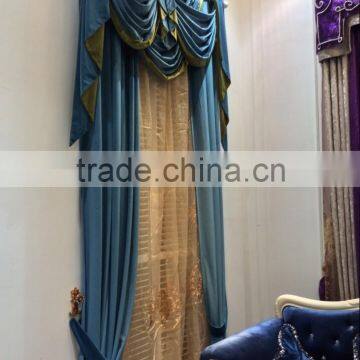 More than 10 years experience hot selling plain velvet curtain fabric for blackout shade