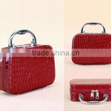 new lady bag pu cosmetic bag,Makeup Wash Case pu shiny cosmetic bag