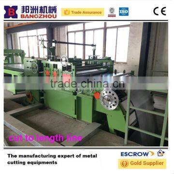 2015 Stainless Steel Cut to Length Line