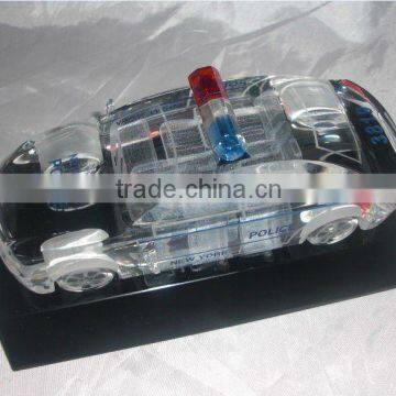 arrival crystal police patrol car wagon for crystal traffic models with engraved (R-1034