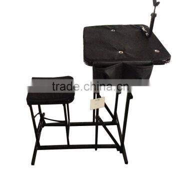 D1122 Rifle Folding Shooting Bench with chair