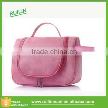 Pink 1680D Trendy Wash Make-Up Bag For Lady