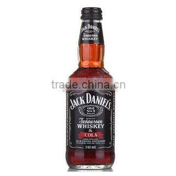 340ml glass bottle for whiskey