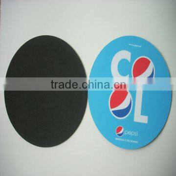 Promotional gifts round shape color printed mouse pad, advertising mouse pad