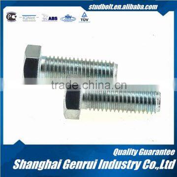 Low price 10mm hex head bolt standards M6 B7/B7M ASTM A193 full threaded