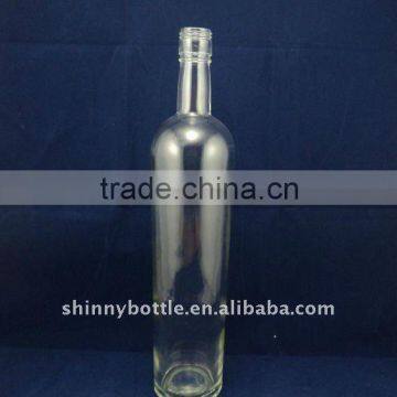 screw cap glass wine bottle, glass spirit bottle