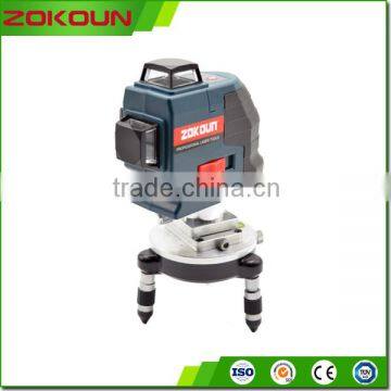 Indoor outdoor high performance 6V 6H line laser level