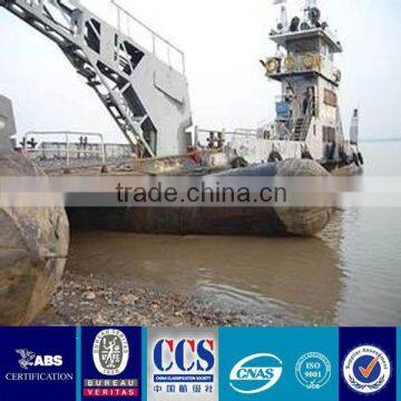 rubber inflatable pontoon for marine launching