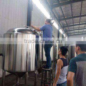 5000l Large Brewery System Turnkey Brewery Equipment