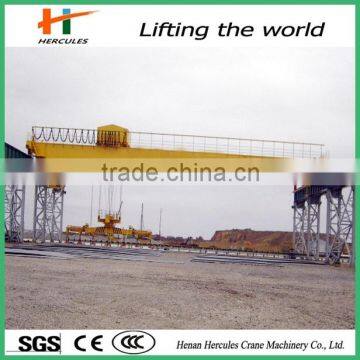 High Performance LH Model 20T Control Double Girder Overhead Crane photo-6