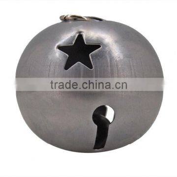 jingle bell with star decoration ,all colors are available for your options(A666)