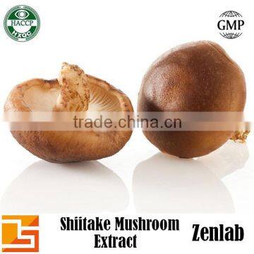 wholesale 100% natural dried shitake mushroom extract