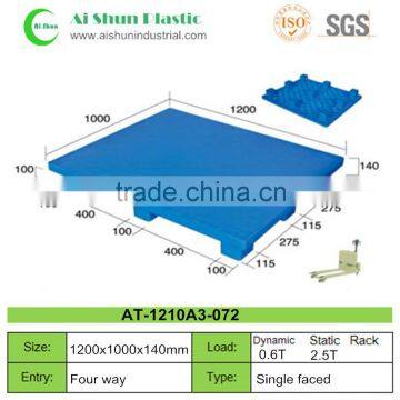 No.72 light duty plastic pallet price