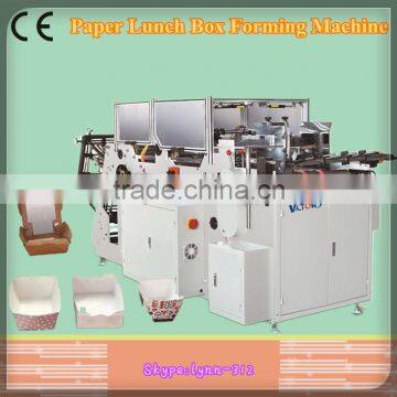 High Quality Small Paper Box Making Machines,disposable food container making machine