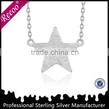 Fashion silve star shaped body chain jewelry