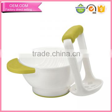 new design PP BPA free Non-toxic Baby feeding Bowl