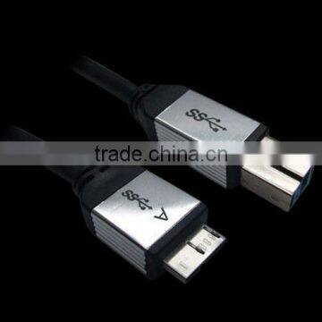 USB 3.0 B male to Micro USB3.0 A male assembly type