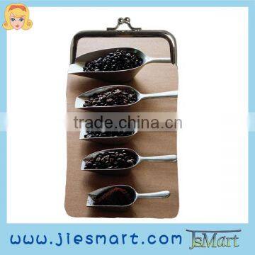 JSMART coffee bean photo sublimation printing cellphone bag