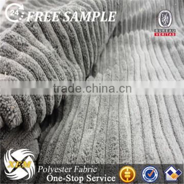 Elegant design OEM newest hot selling fine wale corduroy fabric