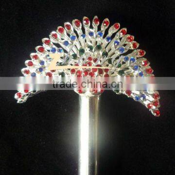 Beauty design pageant rhinestone scepter