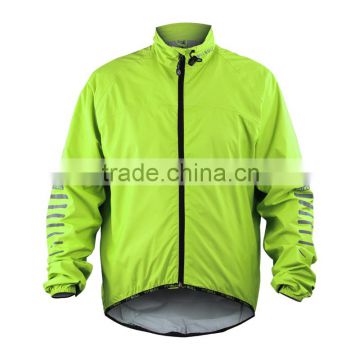 Newest selling waterproof breathable unisex cycling jacket