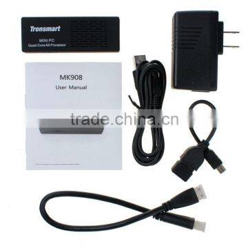 High quality !! Tronsmart MK908 RK3188 Quad Core 2GB RAM 8G TV Stick Smart Android 4.2.2 Mini PC