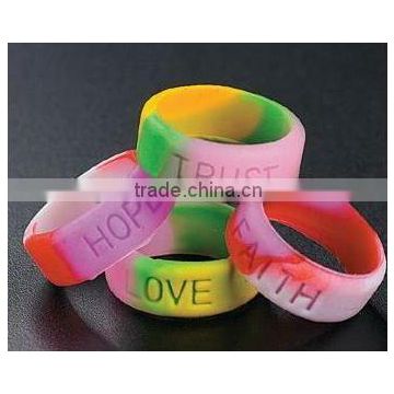 new style promotional silicone ring