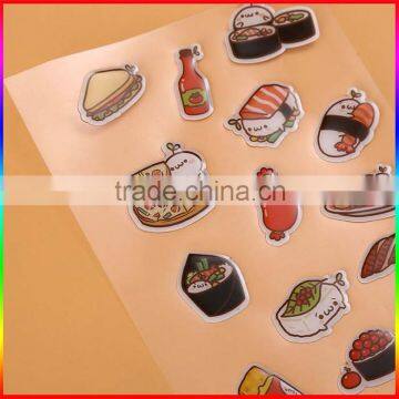 Bake Food Deisgn Cute Epoxy Stickers for Kids photo-2