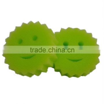 JML Smile Foam Cleaning Sponge,Smiling face shape,kitchen cleaning sponge