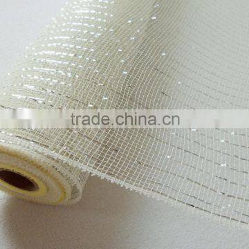 beige color flower netting wrap,color flower netting wrap,net wrap for flower