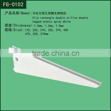 2014 wholesale Shopfittings metal shelf support brackets