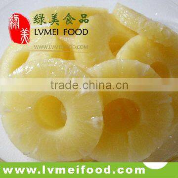 Hot sale Canned Pineapple Sliced in tin