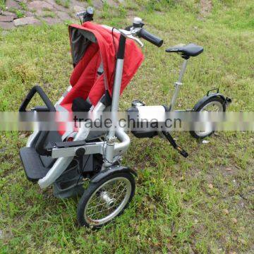 Alloy Rim Hub Motor Baby Stroller Electric Bike photo-3
