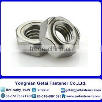 Hot Dip Galvanizing DIN928 DIN929 Hexagon Weld Nuts photo-3