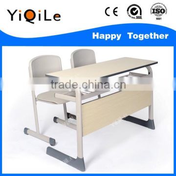 2015 popular sale and good price student table chair set