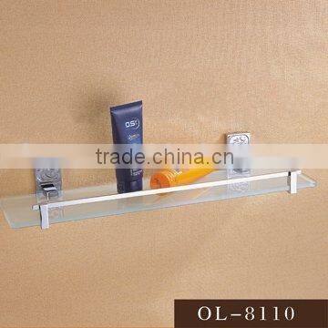 Bathroom Accessories-Single glass shelf