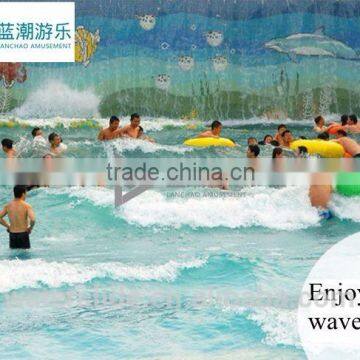 Factory prices water park tsunami wave pool